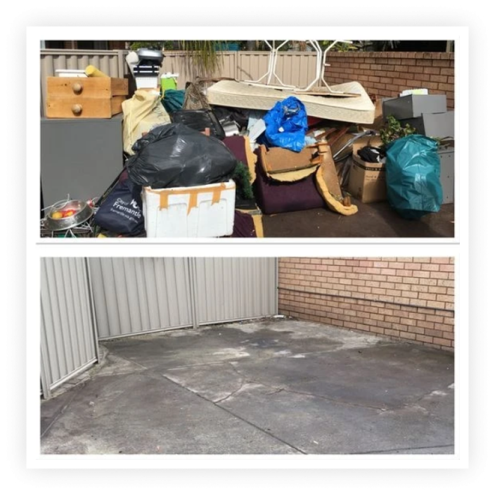 Rubbish Removal with Bobcat Perth Southern Suburbs